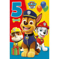 Paw Patrol Age 5 Pop Up Card an Official Paw Patrol Product