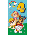 Paw Patrol Birthday Card Age 4, Officially Licensed Product an Official Paw Patrol Product