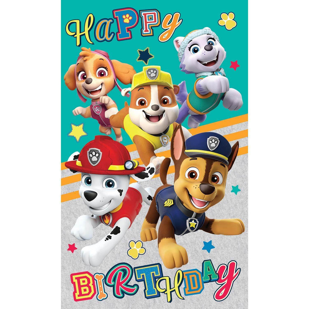 Paw Patrol Birthday Card, Officially Licensed Product an Official Paw Patrol Product