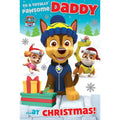 Paw Patrol Daddy Christmas Card an Official Paw Patrol Product