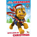 Paw Patrol Grandson Christmas Card an Official Paw Patrol Product