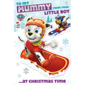 Paw Patrol Mummy Christmas Card an Official Paw Patrol Product