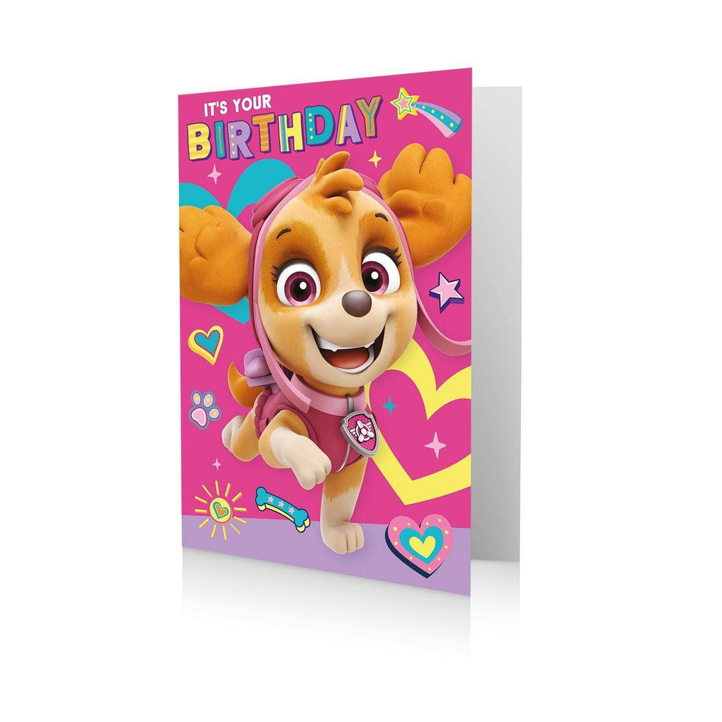 Paw Patrol Skye Birthday Card an Official Paw Patrol Product