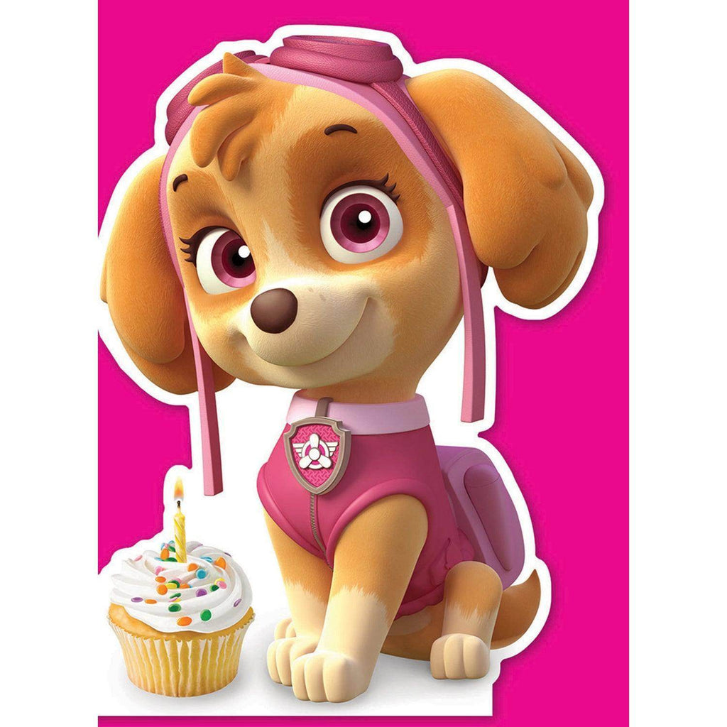 Paw Patrol Skye Die-Cut Card an Official Paw Patrol Product