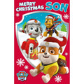 Paw Patrol Son Christmas Card an Official Paw Patrol Product
