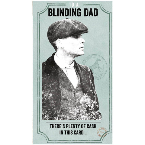 Peaky Blinders Dad Birthday Card an Official Peaky Blinders Product