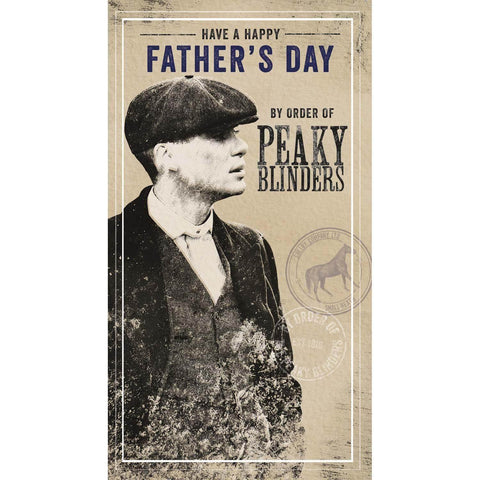 Peaky Blinders Father's Day Card an Official Peaky Blinders Product