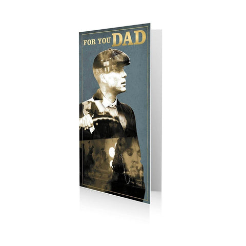 Peaky BlInders For Dad Birthday Card an Official Peaky Blinders Product