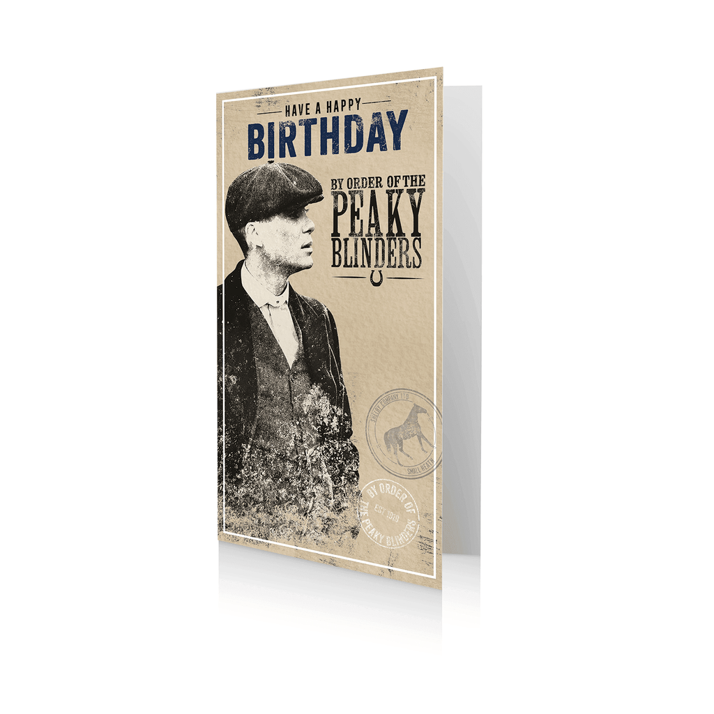 Peaky Blinders General Birthday Card an Official Peaky Blinders Product