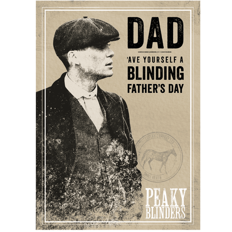 Peaky Blinders Personalised Blinding Father's Day Card an Official Peaky Blinders Product