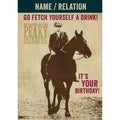 Peaky Blinders Personalised Have A Drink Birthday Card an Official Peaky Blinders Product