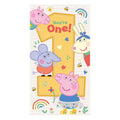 Peppa Pig Age 1 Birthday Card, You're One! an Official Peppa Pig Product