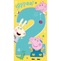 Peppa Pig Age 2 Birthday Card, Yippee! an Official Peppa Pig Product