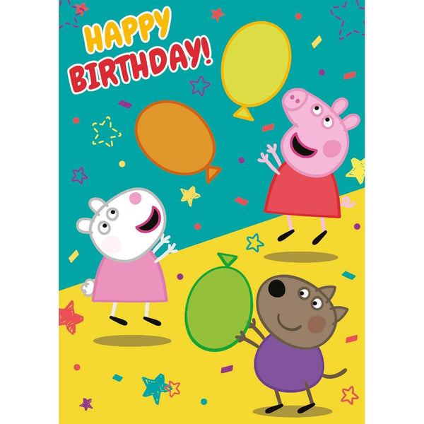 BALLON PEPPA PIG HAPPY BIRTHDAY
