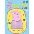 Peppa Pig Best Mummy Ever Birthday Card an Official Peppa Pig Product