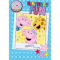 Peppa Pig Birthday Fun Card & Badge an Official Peppa Pig Product