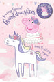 Peppa Pig Granddaughter Birthday Card & Badge an Official Peppa Pig Product