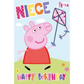 Peppa Pig Niece Birthday Card an Official Peppa Pig Product