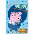 Peppa Pig Super Duper Daddy Birthday Card an Official Peppa Pig Product