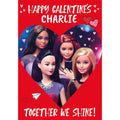 Personalised Barbie Galentines Card- Any Name an Official Barbie Product