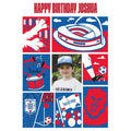 Personalised England Football Wembley Birthday Card- Any Name & Photo an Official England Football Product