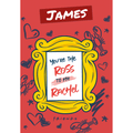 Personalised Friends Ross & Rachel Valentines A5 Greeting Card an Official Friends Product