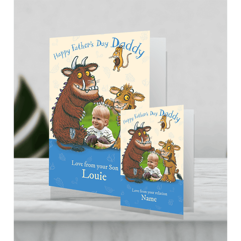 Personalised Giant Gruffalo Father's Day Photo Card an Official The Gruffalo Product