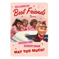 Personalised Grease 'Best Friends' Birthday Card- Any Name an Official Grease Product