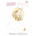 Personalised Guess How Much I Love You Beautiful Baby Girl Card an Official Guess How Much I Love You Product