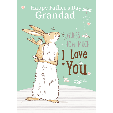 Personalised Guess How Much I love you Father's Day Card- Any Relation an Official Guess How Much I Love You Product