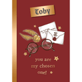 Personalised Harry Potter Valentines A5 Greeting Card an Official Harry Potter Product