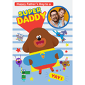 Personalised Hey Duggee 'Super Daddy' Father's Day Photo Card an Official Hey Duggee Product