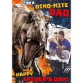 Personalised Jurassic World Father's Day Photo Card an Official Jurassic World Product