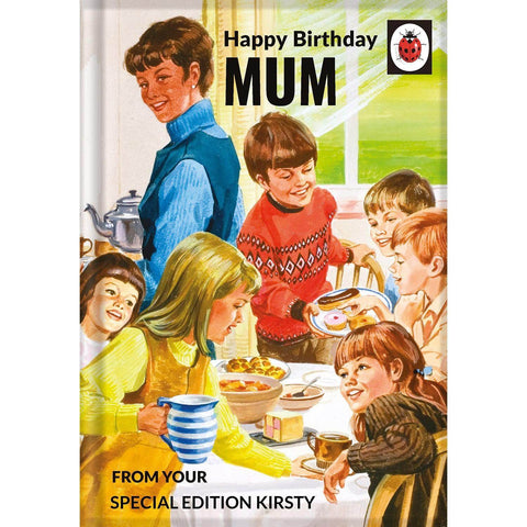 Personalised Ladybird Books For Grown-Ups 'Mum' Birthday Card an Official Ladybird Product