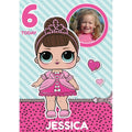 Personalised LOL Birthday Card- Any Age, Name & Relation an Official LOL Surpise Product
