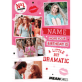 Personalised Mean Girls Photo & Name Birthday Card an Official Mean Girls Product