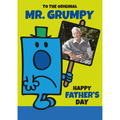 Personalised Mr. Men & Little Miss 'Mr. Grumpy' Father's Day Photo Card an Official Mr Men & Little Miss Product