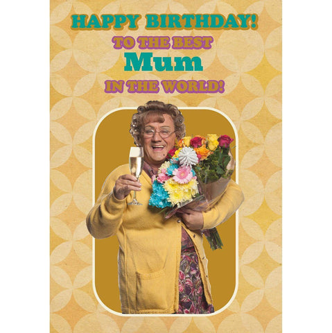Personalised Mrs. Brown's Boys 'To The Best' Birthday Card- Any Name or Relation an Official Mrs Brownâ€™s Boys Product