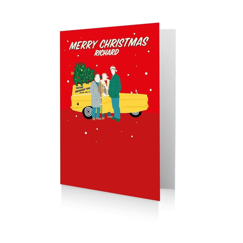 Personalised Only Fools & Horses Christmas Card- Any Name an Official Only Fools and Horses Product