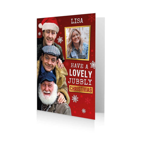Personalised Only Fools & Horses Christmas Card- Any Name & Photo an Official Only Fools and Horses Product