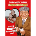 Personalised Only Fools and Horses Husband Valentines A5 Greeting Card an Official Only Fools and Horses Product