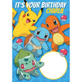 Personalised Pokemon Birthday Card- Any Name & Photo an Official Pokemon Product
