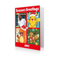 Personalised Pokemon Christmas Card- Any Name & Photo an Official Pokemon Product