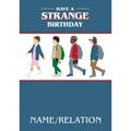 Personalised Stranger Things Group Birthday Card an Official Stranger Things Product