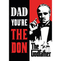 Personalised The Godfather 'You're The Don' Birthday Card- Any Name OR Relation an Official The Godfather Product