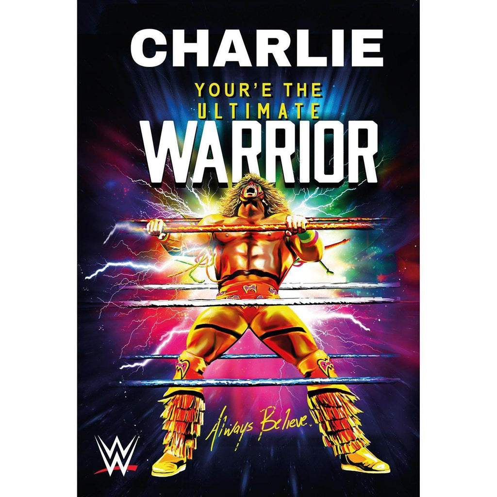 Personalised WWE 'Ultimate Warrior' Birthday- Any Name an Official WWE Product