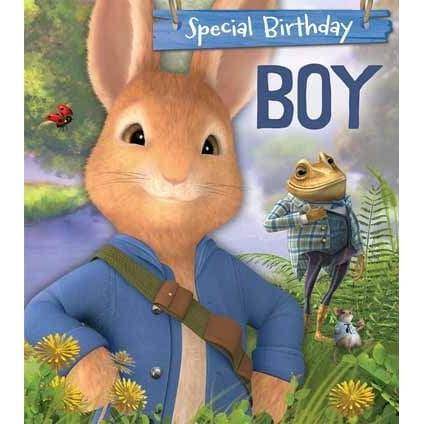 Peter Rabbit Birthday Boy Card an Official Peter Rabbit Product
