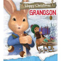 Peter Rabbit Grandson Christmas Card an Official Peter Rabbit Product