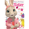 Peter Rabbit Sister Birthday Card an Official Peter Rabbit Product