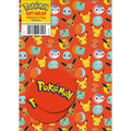 Pokemon Gift Wrap 2 Sheets & Tags an Official Pokemon Product